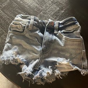 Girls kancan jean shorts